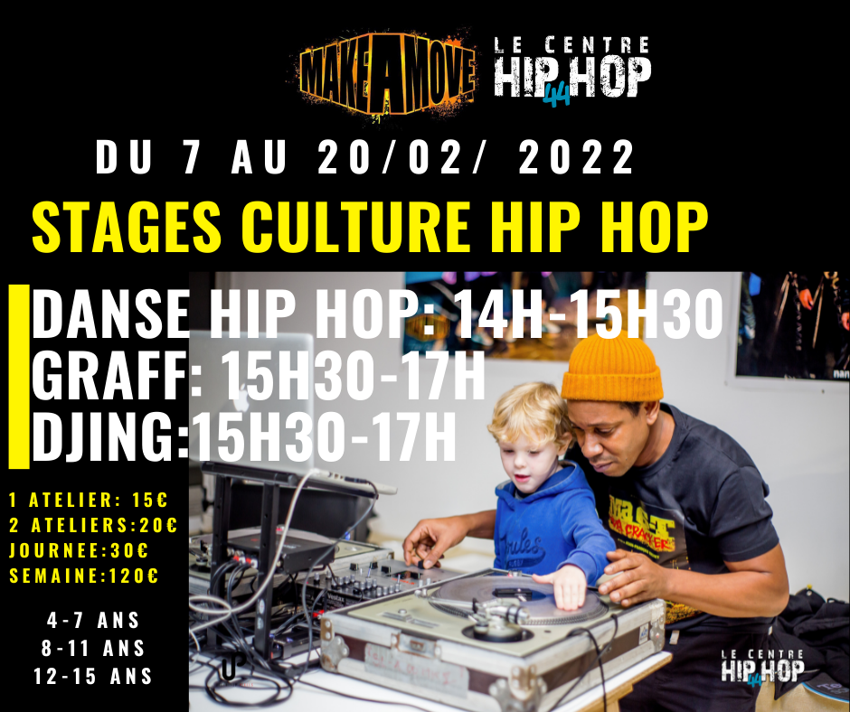 Flyer stages culture hip hop 1