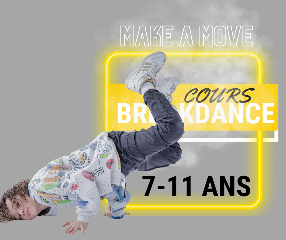 Cours breakdance 7-11 ans
