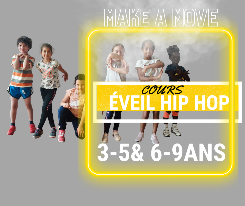 Cours Eveil hip hop